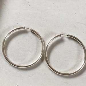 Sterling Hoops Classic